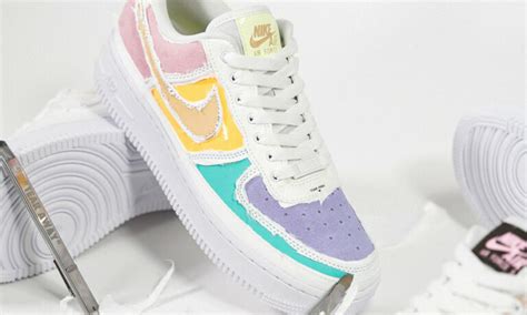 nike tear away shoes pastel